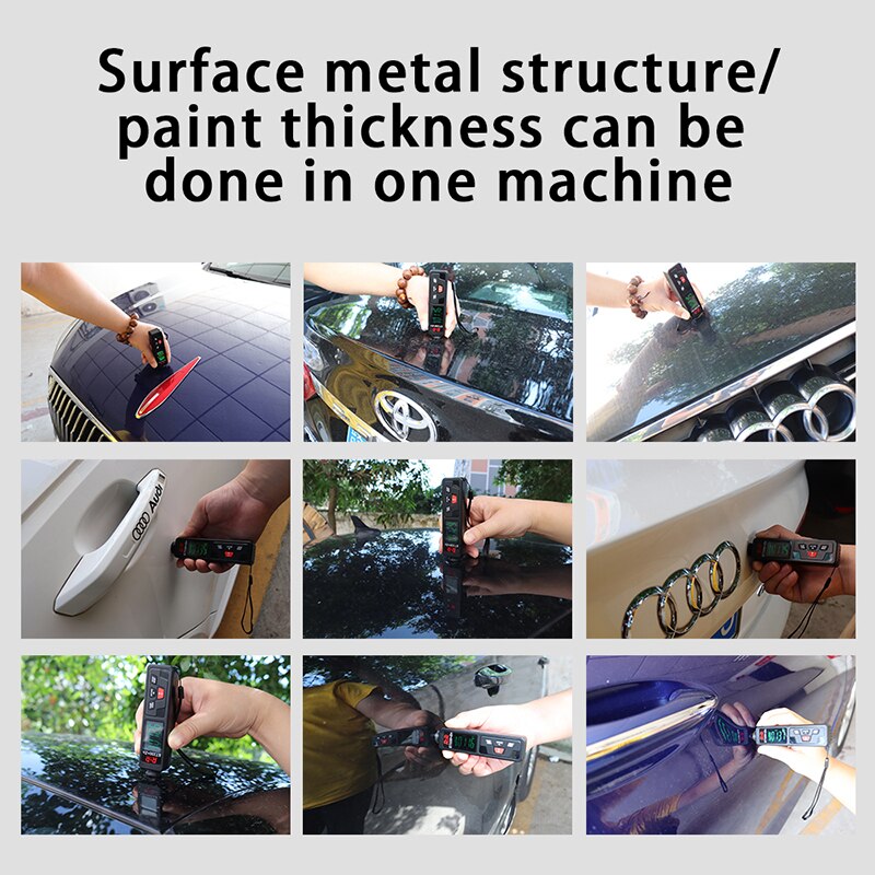 ZANDA-Automotive Paint Thickness Gauge Automotive Electroplating Metal Coating Thickness Gauge